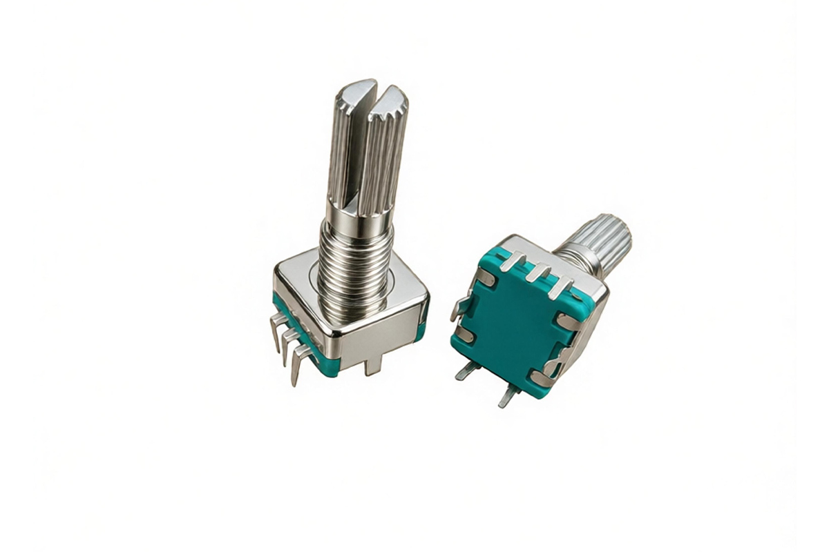 EC11带按压开关增量式旋转编码器